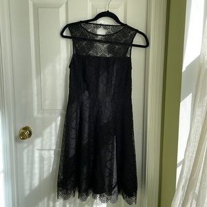 Nwt black lace dress